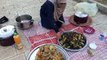 أذان المغرب والإفطار من المسجد الأقصى المبارك .مع الزميل من القدس محمد الفاتح