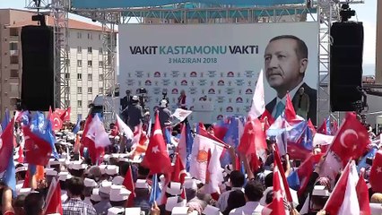 Başbakan Yıldırım: 'Millet güçlü olursa biz güçlü oluruz' - KASTAMONU