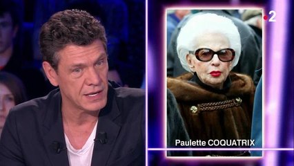Marc Lavoine rend hommage à Paulette Coquatrix
