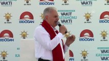 Başbakan Yıldırım: 'Bunların söylediği tek şey var Cumhurbaşkanı Recep Tayyip Erdoğan'ı indirmek'- KASTAMONU