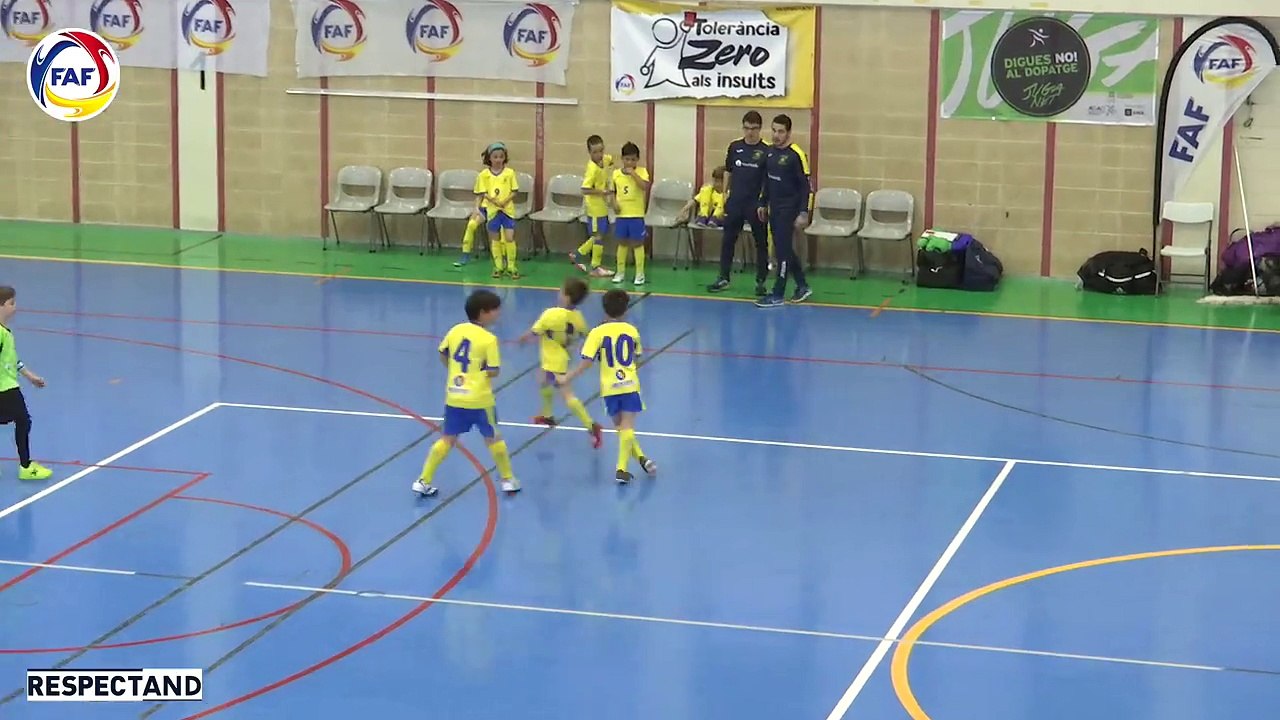 RESUM: Memorial Canut 2018, Final PreBenjamí. SAE Sant Julià - U. E. Santa Coloma (4-1)