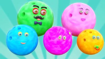 Binkie TV - Bowling Balls Finger Family Song - Bowling For Kids