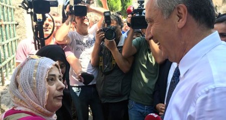 İnce ile AK Partili Kadın Arasında Güldüren Diyalog: Sen Nasıl Cumhurbaşkanı Olacaksın?