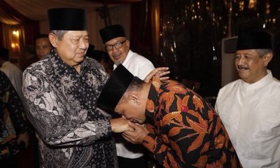 Gatot Cium Tangan SBY, Demokrat: Bentuk Penghormatan