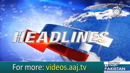 Evening Headlines – June 3, 2018 | Aaj News