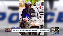 Chandler Police kick of pedestrian safety campaign