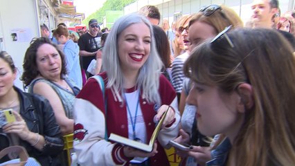 Laura Escanes y su 'Piel de letra' en la Feria del Libro