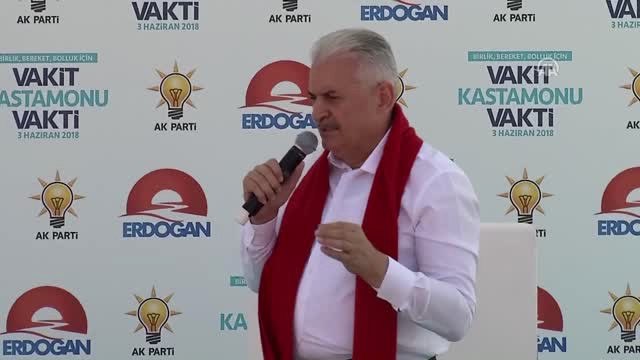 Başbakan Yıldırım: Bunların Söylediği Tek Şey Var Cumhurbaşkanı Recep Tayyip Erdoğan'ı İndirmek