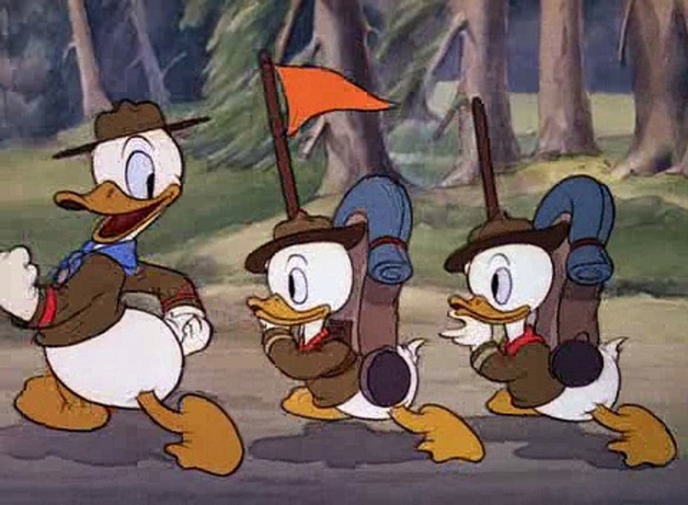 Donald Duck, Nephews - Good Scouts  (1938)
