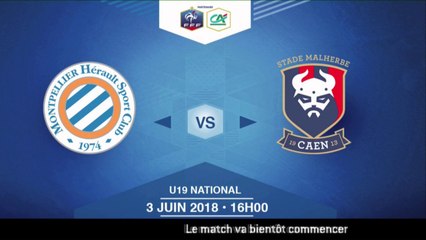 Finale U19 National I MHSC / SM Caen  - Dimanche 3 Juin à 16h00 (9)