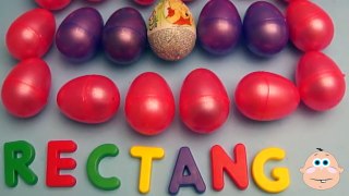 Learn Shapes and Counting with Surprise Eggs! Opening Eggs filled with Toys Candy and Fun! Part 3