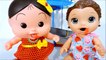 Magali Bonitinha e Minha Boneca Baby Alive - Brinquedos Turma da Mônica - Magali comendo Melancia