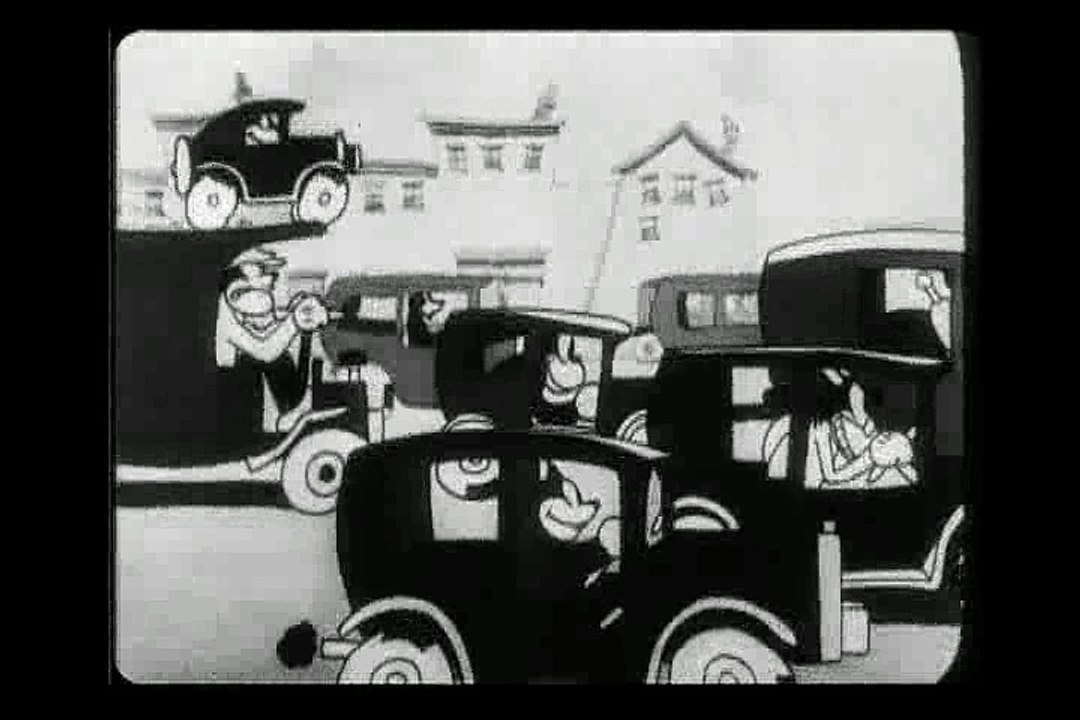 Mickey Mouse, Minnie Mouse - Traffic Troubles  (1931)