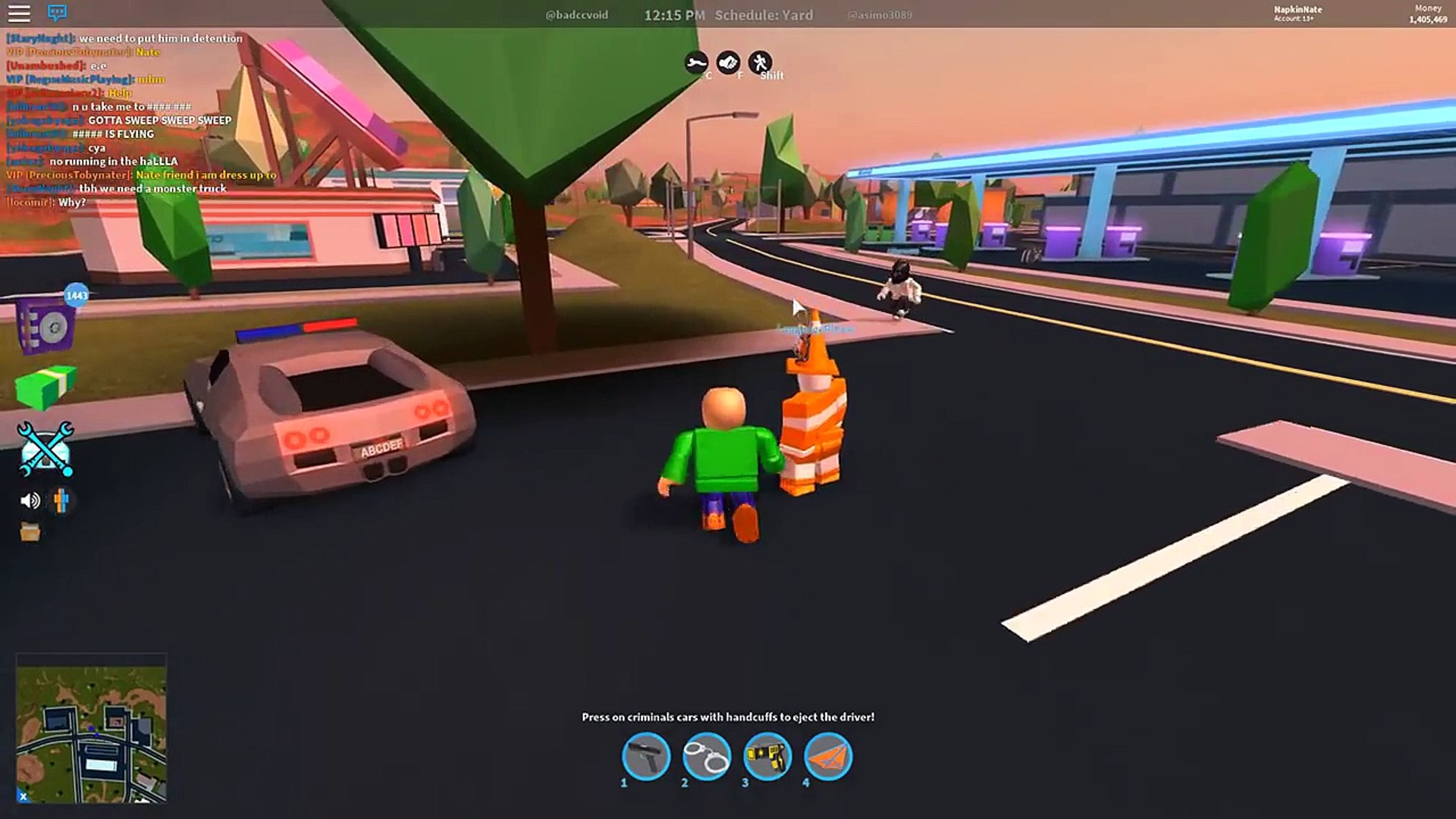 Baldi In Jailbreak Roblox Jailbreak Dailymotion Video - billion plays jailbreak roblox roblox jail route