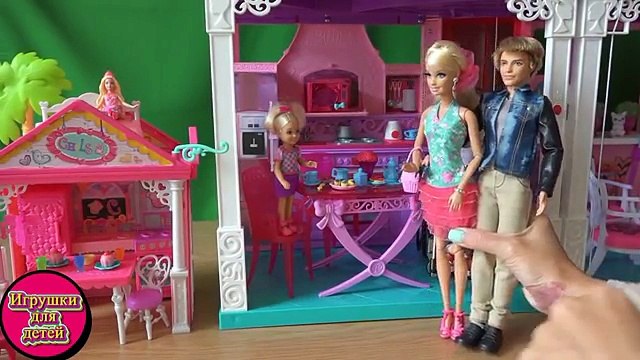 Видео с куклами Барби, серия 421, Келли несчастный ребенок, Урок от Бекки