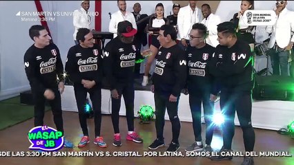 El Wasap de JB: Los miembros de la selección bailan al ritmo de timba