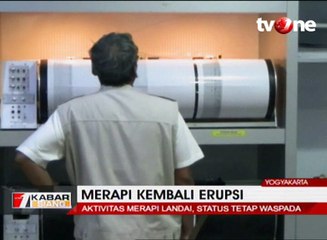 Merapi Kembali Erupsi, Status Tetap Waspada
