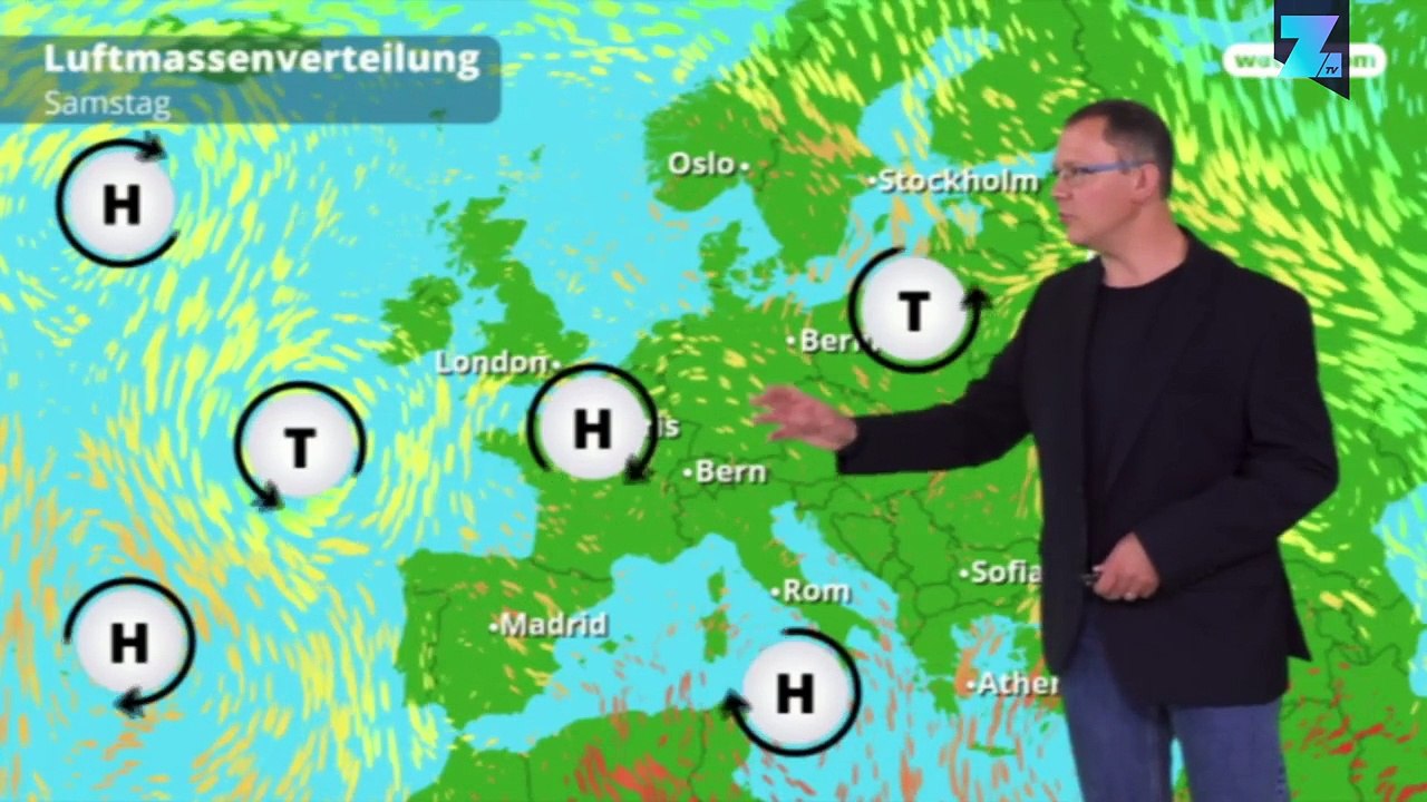 Das Wetter in der Schweiz am 2. Juni 2018
