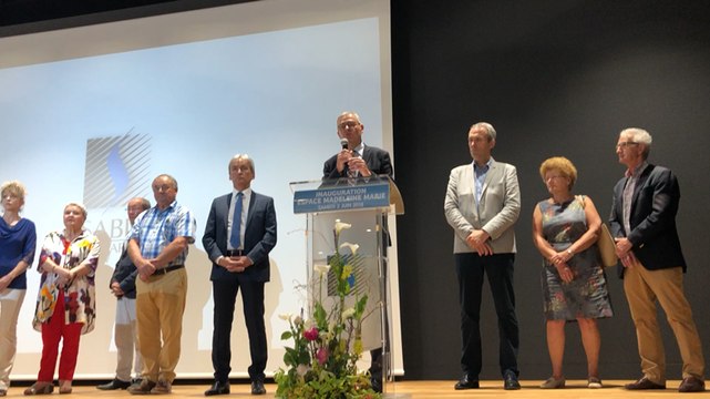 Visite de la nouvelle salle Madeleine-Marie à Sablé-sur-Sarthe