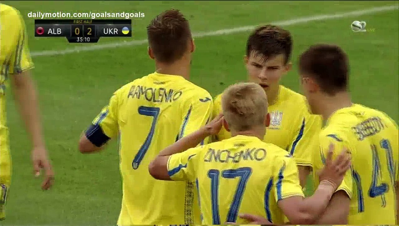 Andriy Yarmolenko Goal HD - Albania 0 - 2 Ukraine - 03.06.2018 (Full Replay)
