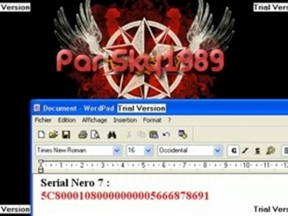 Serial Nero 7