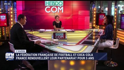 La Fédération française de football et Coca-Cola France renouvellent leur partenariat pour 5 ans - 03/06