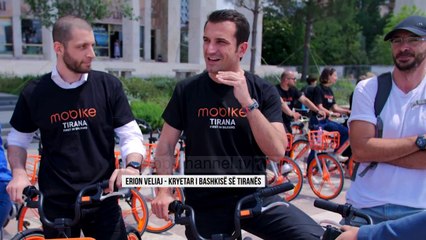 Biçikletat pa stacion, Veliaj: Tirana, qyteti i parë në Ballkan me këtë sistem