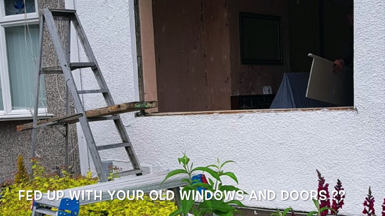 UPVC WINDOWS AND COMPOSITE FRONT DOOR SUPPLIED AND INSTALLED IN CAERPHILLY SOUTH WALES
