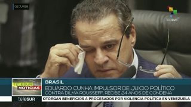 Brasil: Condenan al impulsor de juicio político contra Dilma Rousseff