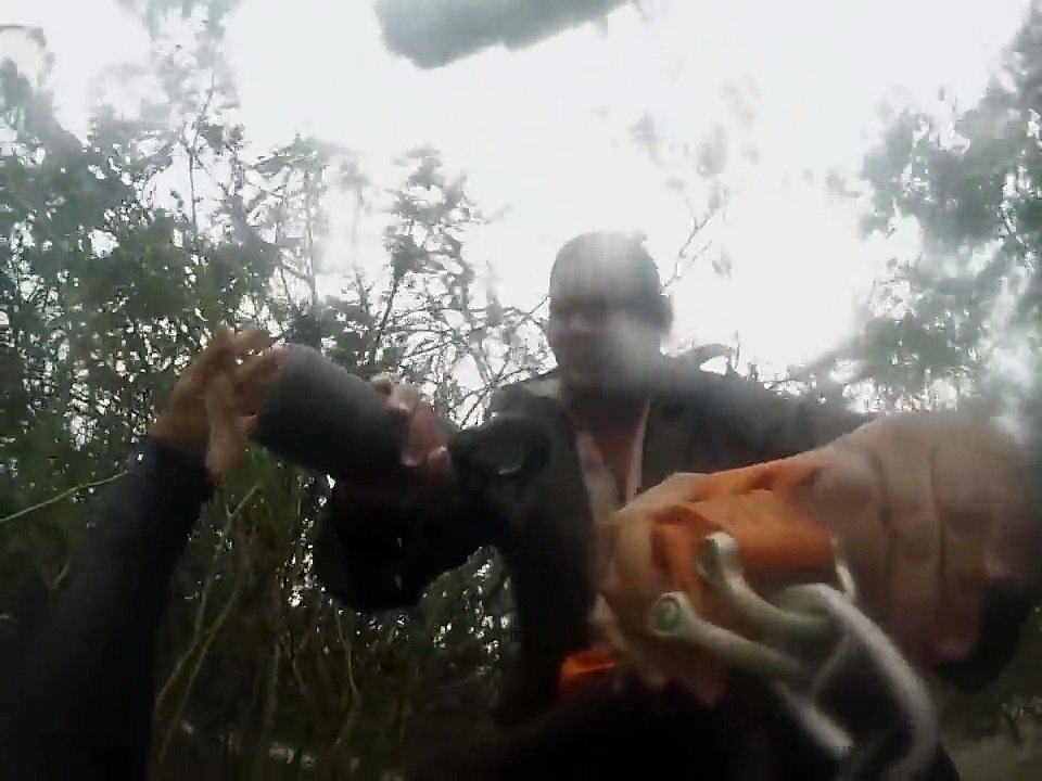 Cuba: Rescate en Calimete, Matanzas, por el Grupo de Aviación del Centro