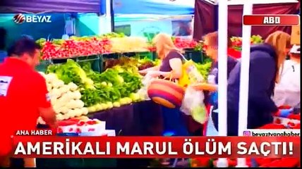 Koli basili salgını maruldan yayıldı!