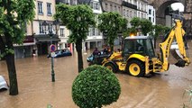 Les pompiers portent secours à un Morlaisien