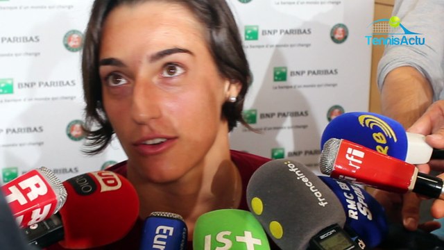 Roland-Garros 2018 - Caroline Garcia : Kerber, Roland-Garros, le public : J'essaye d'en profiter un maximun