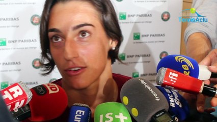 Roland-Garros 2018 - Caroline Garcia : Kerber, Roland-Garros, le public : "J'essaye d'en profiter un maximun"