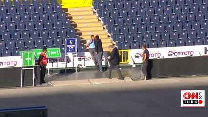 Fenerbahçe Kongresi'nde talihsiz kaza