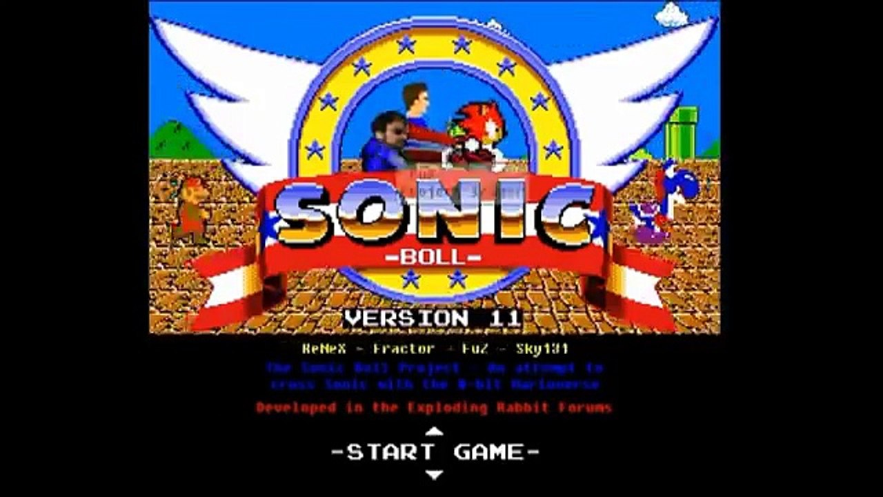 Обзор на фан-игру Sonic Boll «СТАРОЕ»