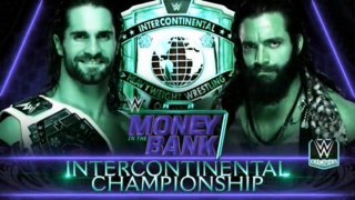 WWE 2K18 Money In The Bank 2018  Seth Rollins Vs Elias Intercontinental Championship Match