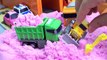Tayo the Little Bus in Color Sand & Tools toy / How to Make Sand Learn Colors