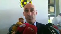 Rubiales denuncia el despilfarro de dinero en la Federación Española de fútbol