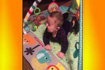 Dogs making babies laugh is the cutest thing you will see today (2)