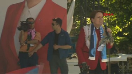 Kütahya-İyi Parti Cumhurbaşkanı Adayı Akşener Kütahya'da Konuştu -3