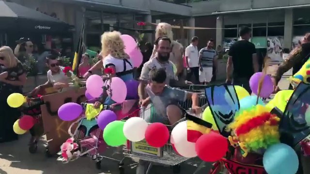 Première course de caddies Chez Jannine - 3 juin 2018