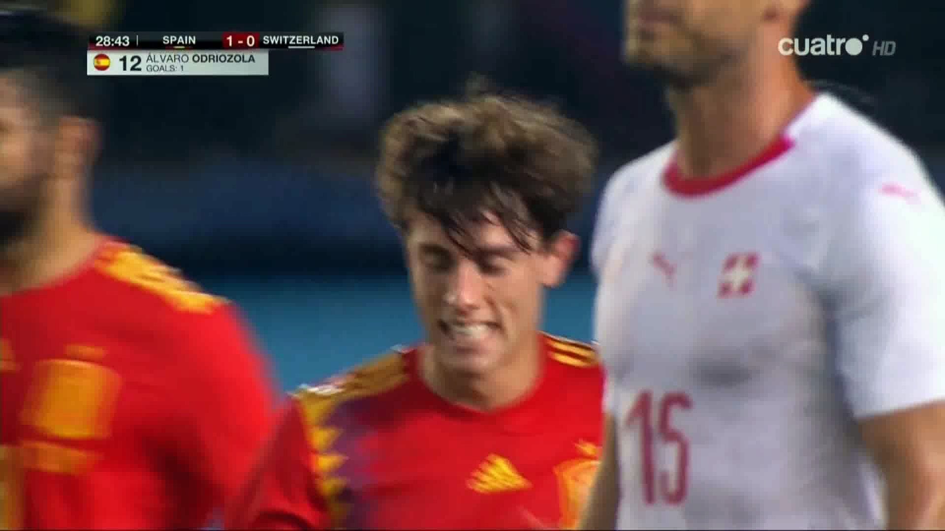 Alvaro Odriozola Goal - Spain 1-0 Switzerland 03-06-2018 - video Dailymotion