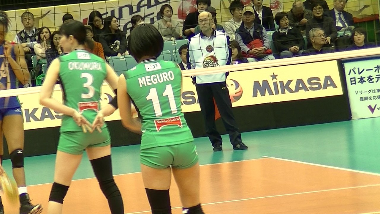目黒優佳選手(Yuka Meguro)JTマーヴェラス【女子ﾊﾞﾚｰﾎﾞｰﾙVﾌﾟﾚﾐｱﾘｰｸﾞﾌｧｲﾅﾙﾗｳﾝﾄﾞ2017-2018】2018.2.24川崎市とどろきアリーナ