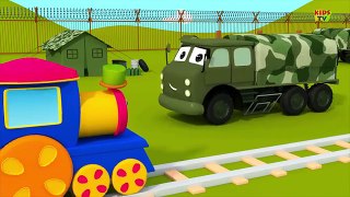Bob The Train Visit To The Army Camp | Kids TV cartoon | kids TV video for children | kids TV show