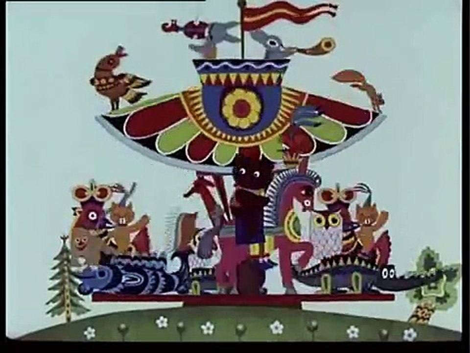 Веселая Карусель, выпуск 15 - советские мультфильмы