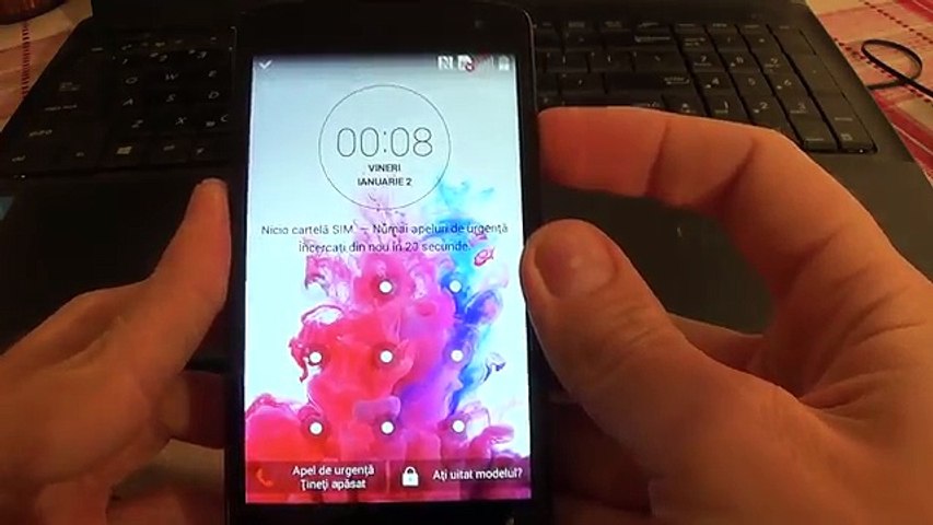 LG F60 D390N - Resetare, deblocare cod de telefon, parola ecran sau cont blocat