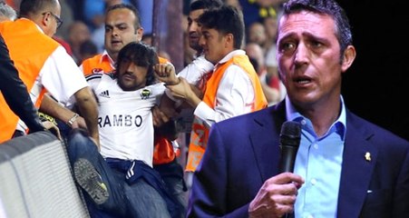 Balkon Konuşması Yapan Ali Koç'a "Rambo Okan" Sürprizi