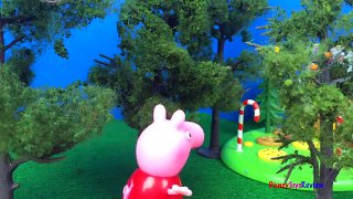 PEPPA PIG ONCE UPON A TIME WOODLAND PLAYSET - UNBOXING & PEPPA DREAMS HANSEL AND GRETEL STORY