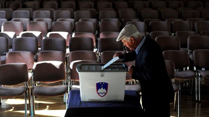 Centre-right Slovenian Democratic Party set to win election: exit polls